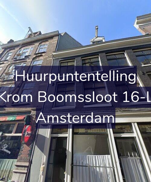 Foto gevel Huurpuntentelling voor Krom Boomssloot 16-L, Amsterdam