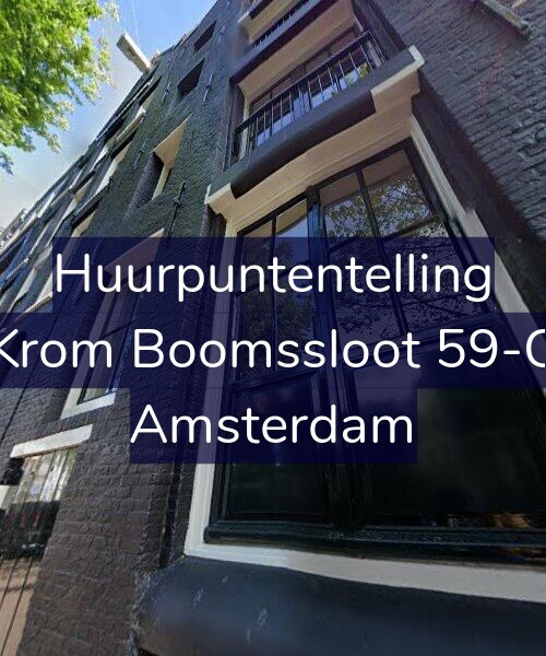 Foto gevel Huurpuntentelling voor Krom Boomssloot 59-C, Amsterdam
