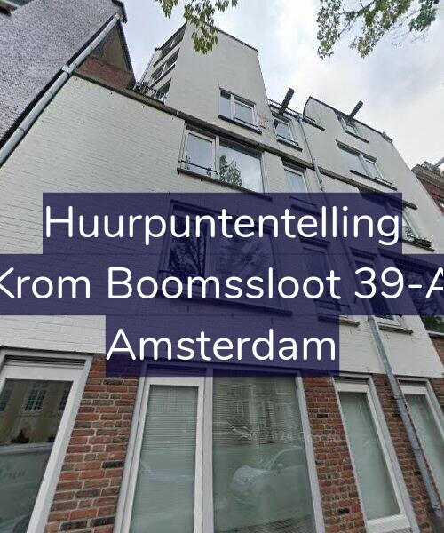 Foto gevel Huurpuntentelling voor Krom Boomssloot 39-A, Amsterdam