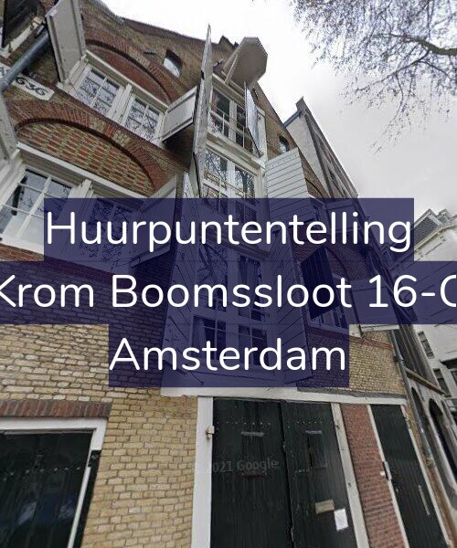 Foto gevel Huurpuntentelling voor Krom Boomssloot 16-C, Amsterdam