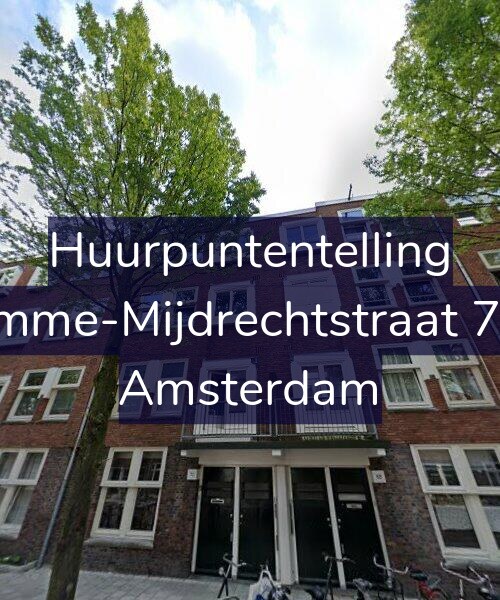 Foto gevel Huurpuntentelling voor Kromme-Mijdrechtstraat 70-H, Amsterdam