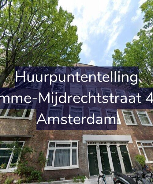 Foto gevel Huurpuntentelling voor Kromme-Mijdrechtstraat 49-1, Amsterdam