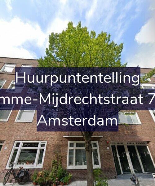 Foto gevel Huurpuntentelling voor Kromme-Mijdrechtstraat 77-3, Amsterdam