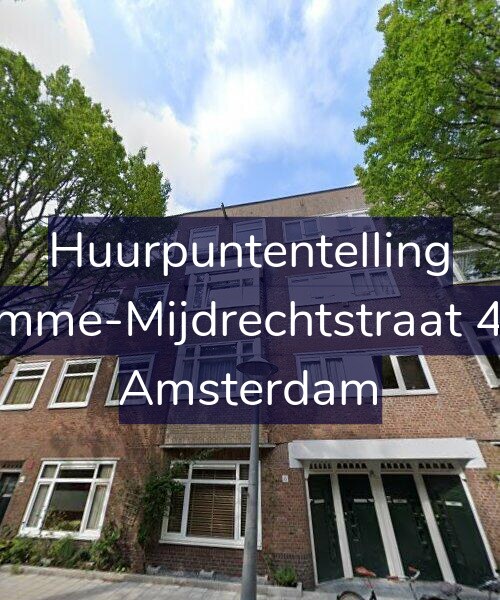 Foto gevel Huurpuntentelling voor Kromme-Mijdrechtstraat 45-3, Amsterdam