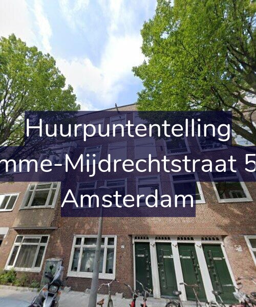 Foto gevel Huurpuntentelling voor Kromme-Mijdrechtstraat 57-3, Amsterdam