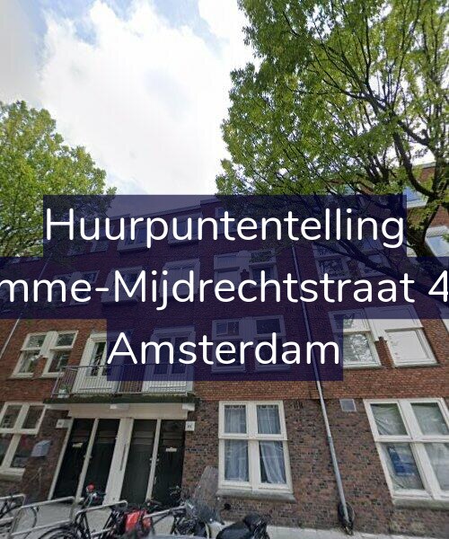 Foto gevel Huurpuntentelling voor Kromme-Mijdrechtstraat 44-1, Amsterdam