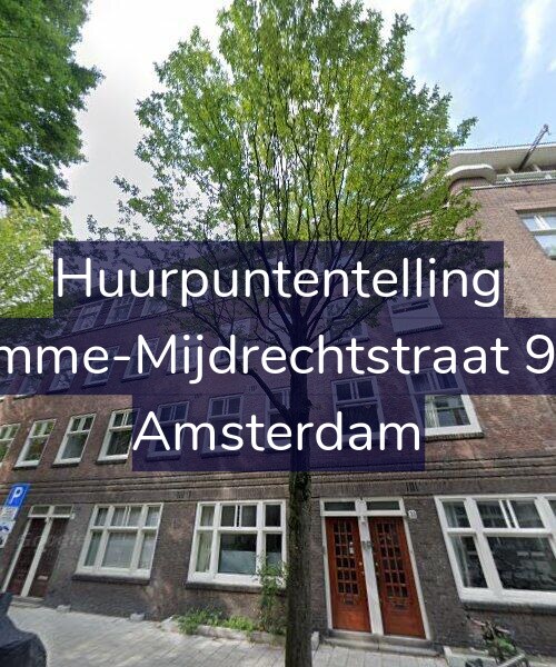 Foto gevel Huurpuntentelling voor Kromme-Mijdrechtstraat 99-H, Amsterdam