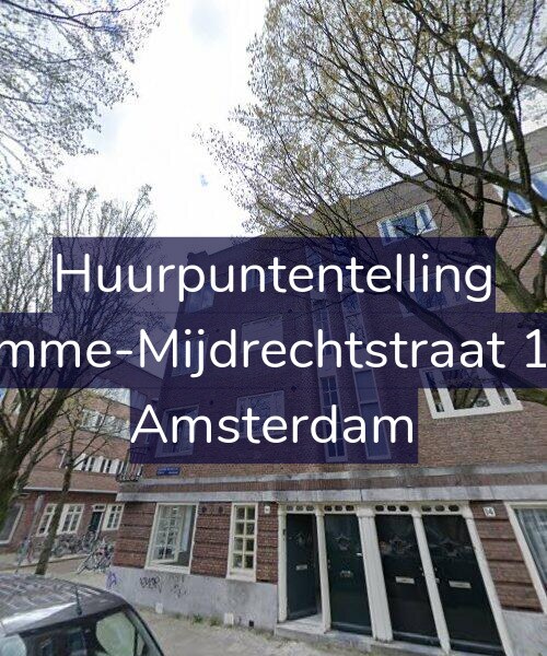Foto gevel Huurpuntentelling voor Kromme-Mijdrechtstraat 16-2, Amsterdam