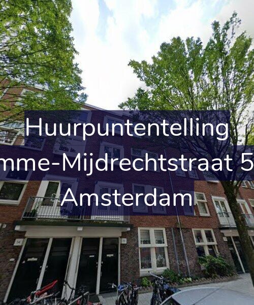 Foto gevel Huurpuntentelling voor Kromme-Mijdrechtstraat 52-H, Amsterdam