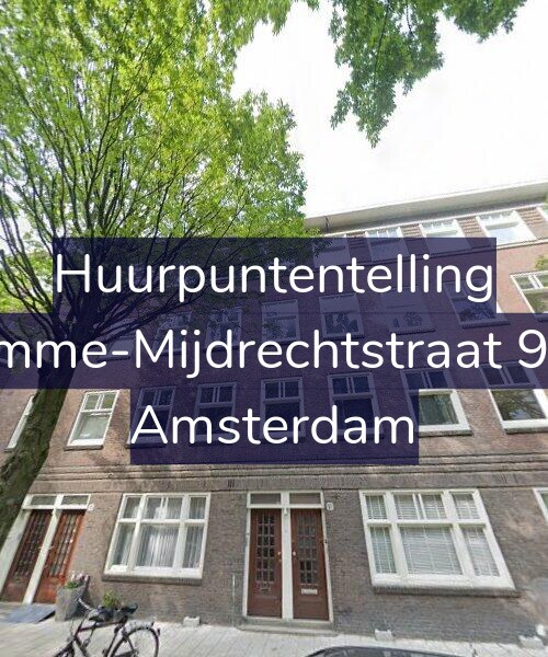 Foto gevel Huurpuntentelling voor Kromme-Mijdrechtstraat 97-H, Amsterdam