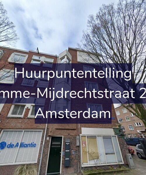 Foto gevel Huurpuntentelling voor Kromme-Mijdrechtstraat 26-1, Amsterdam