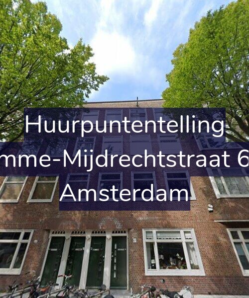 Foto gevel Huurpuntentelling voor Kromme-Mijdrechtstraat 67-1, Amsterdam