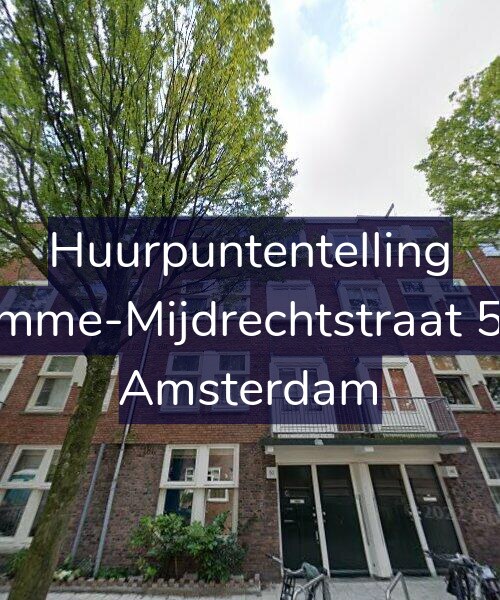 Foto gevel Huurpuntentelling voor Kromme-Mijdrechtstraat 50-3, Amsterdam