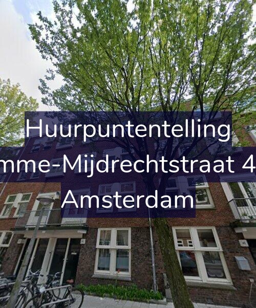 Foto gevel Huurpuntentelling voor Kromme-Mijdrechtstraat 48-H, Amsterdam