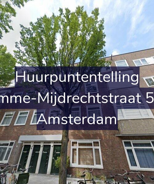 Foto gevel Huurpuntentelling voor Kromme-Mijdrechtstraat 51-H, Amsterdam