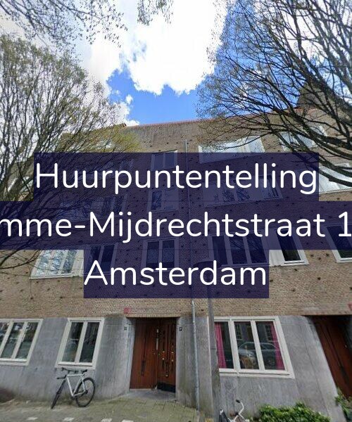 Foto gevel Huurpuntentelling voor Kromme-Mijdrechtstraat 13-3, Amsterdam