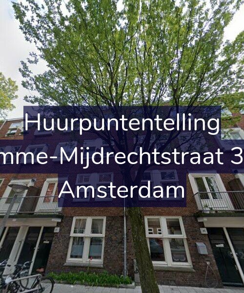 Foto gevel Huurpuntentelling voor Kromme-Mijdrechtstraat 38-D, Amsterdam