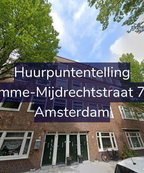 Foto gevel Huurpuntentelling voor Kromme-Mijdrechtstraat 75-1, Amsterdam