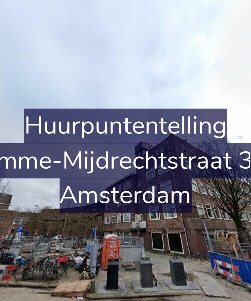 Foto gevel Huurpuntentelling voor Kromme-Mijdrechtstraat 31-1, Amsterdam