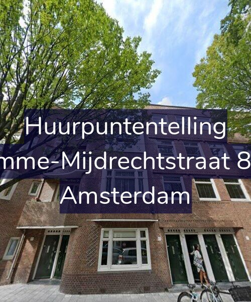 Foto gevel Huurpuntentelling voor Kromme-Mijdrechtstraat 85-H, Amsterdam