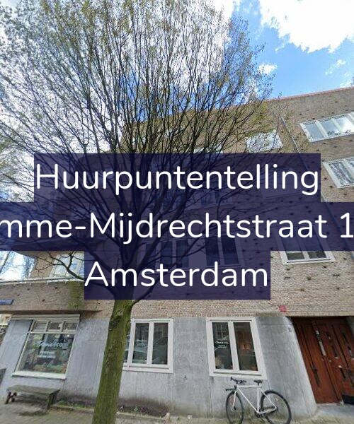 Foto gevel Huurpuntentelling voor Kromme-Mijdrechtstraat 11-4, Amsterdam