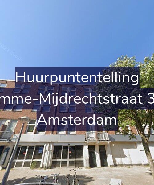 Foto gevel Huurpuntentelling voor Kromme-Mijdrechtstraat 38-F, Amsterdam