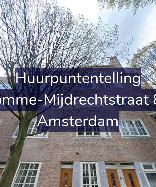 Foto gevel Huurpuntentelling voor Kromme-Mijdrechtstraat 8-3, Amsterdam