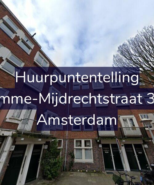 Foto gevel Huurpuntentelling voor Kromme-Mijdrechtstraat 34-1, Amsterdam