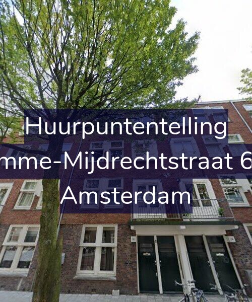 Foto gevel Huurpuntentelling voor Kromme-Mijdrechtstraat 66-3, Amsterdam