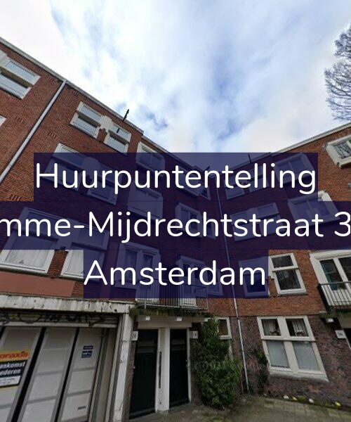Foto gevel Huurpuntentelling voor Kromme-Mijdrechtstraat 38-P, Amsterdam