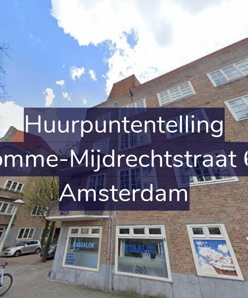 Foto gevel Huurpuntentelling voor Kromme-Mijdrechtstraat 6-3, Amsterdam