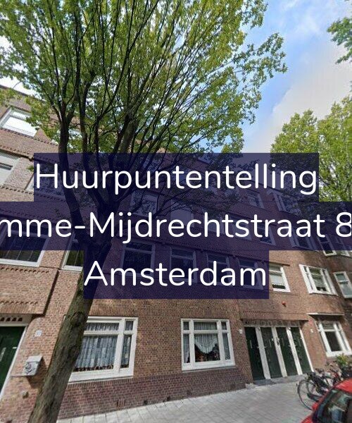 Foto gevel Huurpuntentelling voor Kromme-Mijdrechtstraat 89-1, Amsterdam