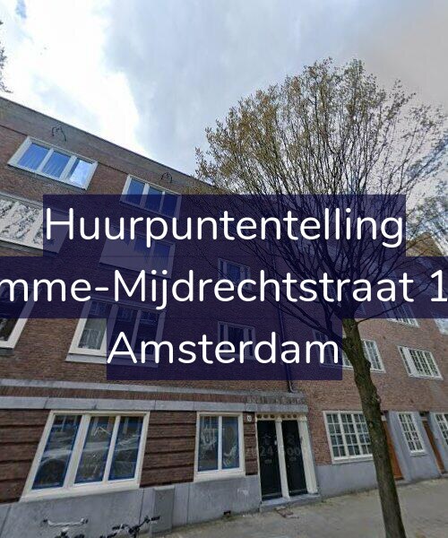 Foto gevel Huurpuntentelling voor Kromme-Mijdrechtstraat 12-2, Amsterdam