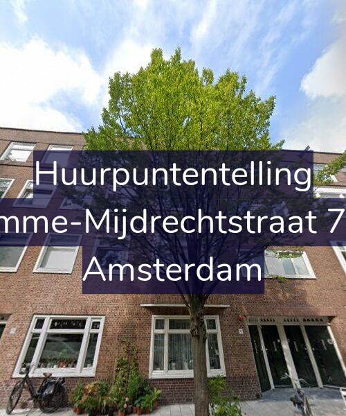 Foto gevel Huurpuntentelling voor Kromme-Mijdrechtstraat 77-H, Amsterdam