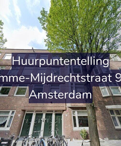 Foto gevel Huurpuntentelling voor Kromme-Mijdrechtstraat 91-1, Amsterdam