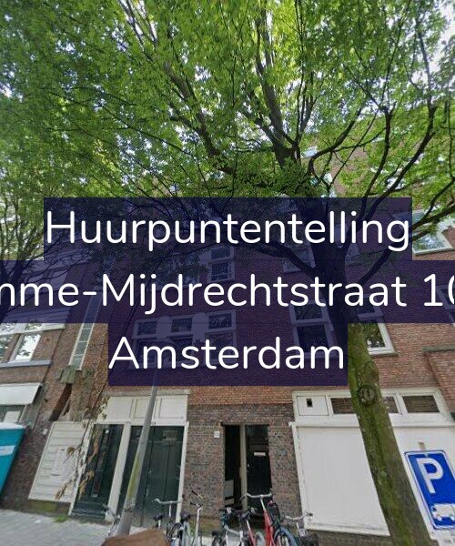 Foto gevel Huurpuntentelling voor Kromme-Mijdrechtstraat 108-2, Amsterdam