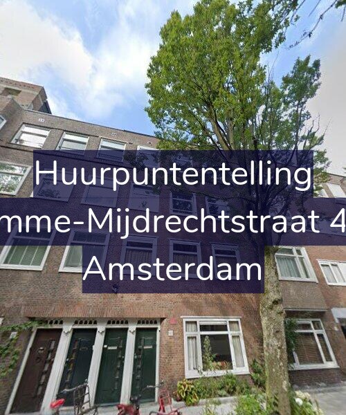 Foto gevel Huurpuntentelling voor Kromme-Mijdrechtstraat 43-3, Amsterdam