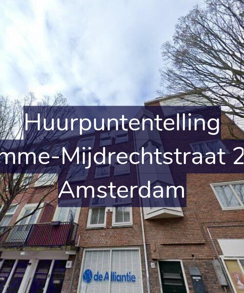 Foto gevel Huurpuntentelling voor Kromme-Mijdrechtstraat 28-2, Amsterdam