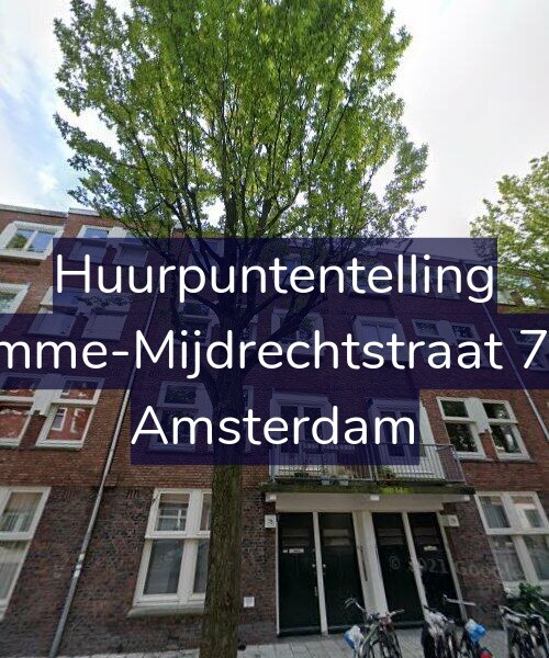 Foto gevel Huurpuntentelling voor Kromme-Mijdrechtstraat 78-H, Amsterdam