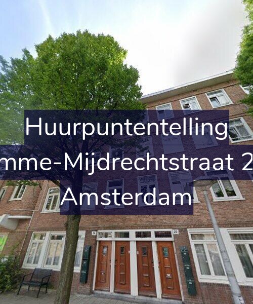 Foto gevel Huurpuntentelling voor Kromme-Mijdrechtstraat 24-1, Amsterdam