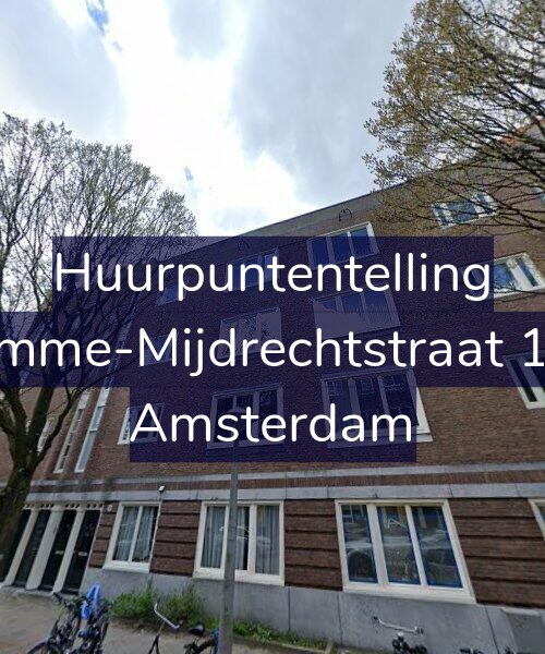 Foto gevel Huurpuntentelling voor Kromme-Mijdrechtstraat 14-3, Amsterdam