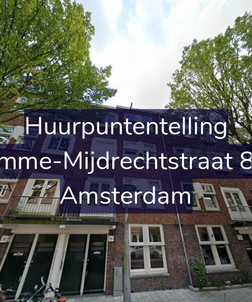 Foto gevel Huurpuntentelling voor Kromme-Mijdrechtstraat 84-3, Amsterdam