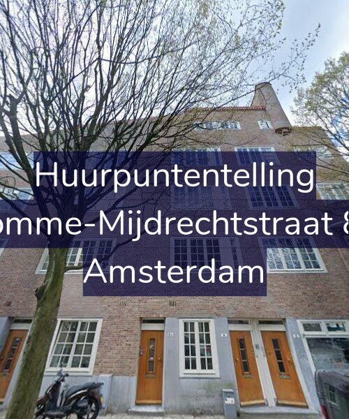 Foto gevel Huurpuntentelling voor Kromme-Mijdrechtstraat 8-1, Amsterdam