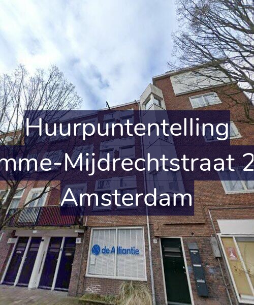 Foto gevel Huurpuntentelling voor Kromme-Mijdrechtstraat 28-1, Amsterdam