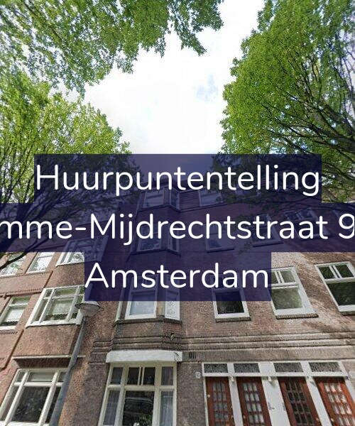 Foto gevel Huurpuntentelling voor Kromme-Mijdrechtstraat 93-3, Amsterdam