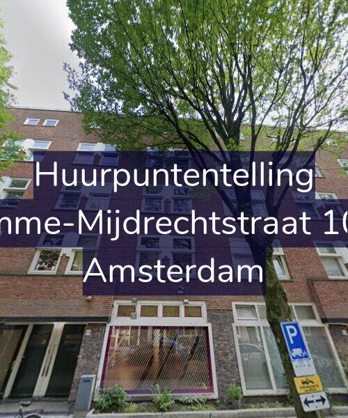 Foto gevel Huurpuntentelling voor Kromme-Mijdrechtstraat 104-3, Amsterdam