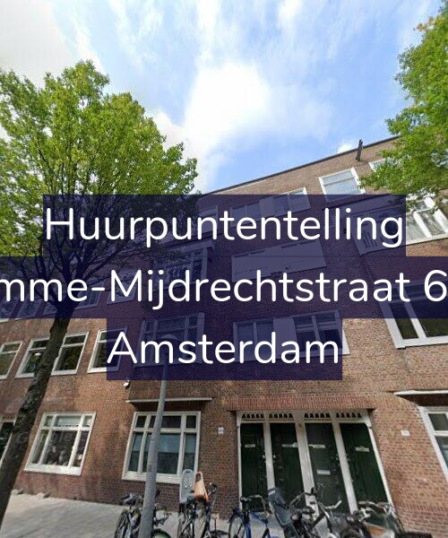 Foto gevel Huurpuntentelling voor Kromme-Mijdrechtstraat 69-H, Amsterdam