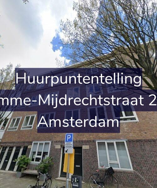 Foto gevel Huurpuntentelling voor Kromme-Mijdrechtstraat 21-H, Amsterdam