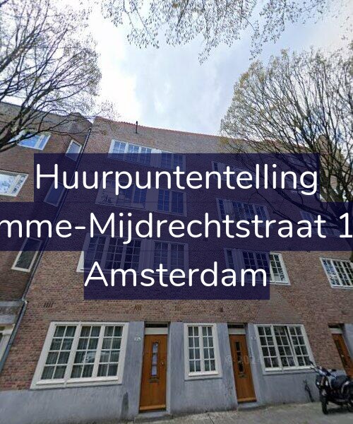 Foto gevel Huurpuntentelling voor Kromme-Mijdrechtstraat 10-1, Amsterdam