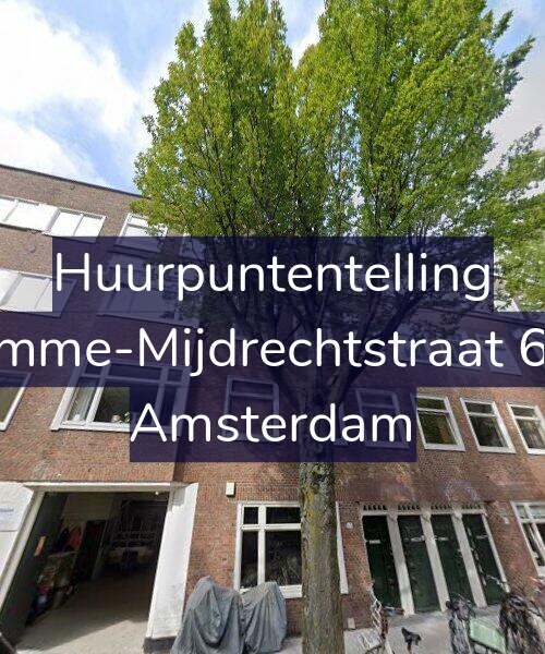 Foto gevel Huurpuntentelling voor Kromme-Mijdrechtstraat 65-3, Amsterdam